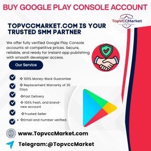 Buy Google Play Console Account